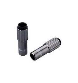 Jagwire Jagwire Sport 4mm Mini Inline Cable Tension Adjusters Pair, Titanium