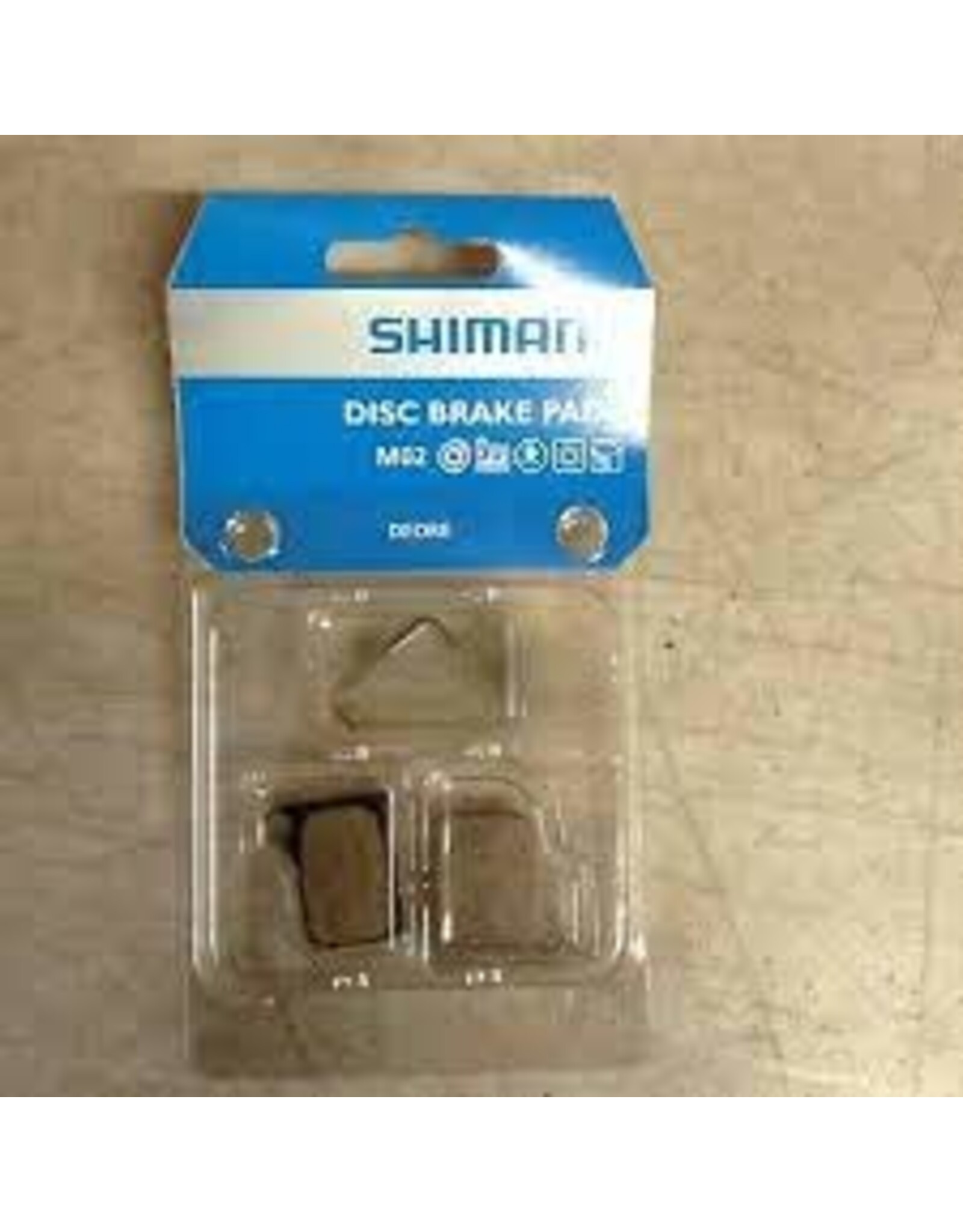 Shimano Shimano M02 Resin Disc Brake Pads and Spring for Deore BR-M555 Calipers