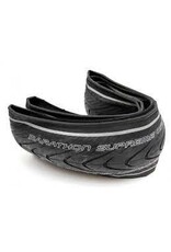 Schwalbe Schwalbe Marathon Supreme Tire - 26 x 2, Clincher, Wire, Black, V-Guard, Addix