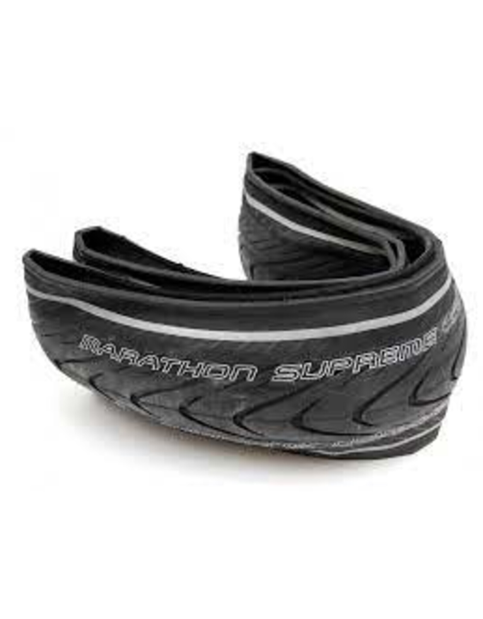 Schwalbe Schwalbe Marathon Supreme Tire - 26 x 2, Clincher, Wire, Black, V-Guard, Addix