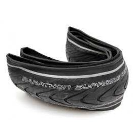 Schwalbe Schwalbe Marathon Supreme Tire - 26 x 2, Clincher, Wire, Black, V-Guard, Addix