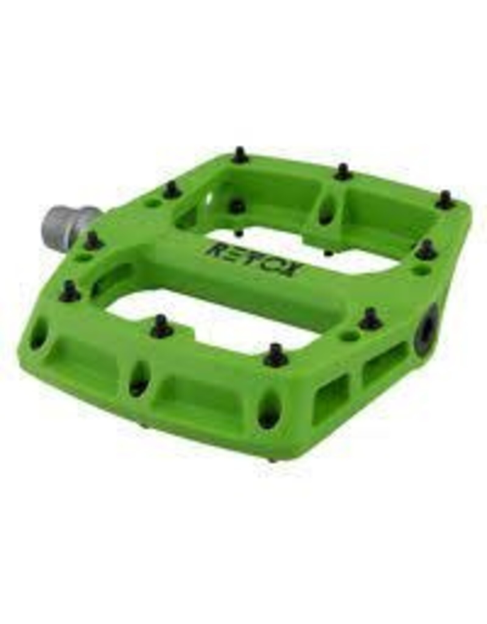 RaceFace RaceFace Chester Pedals - Platform, Composite, 9/16", Green