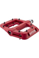 RaceFace RaceFace Chester Pedals - Platform, Composite, 9/16", Red