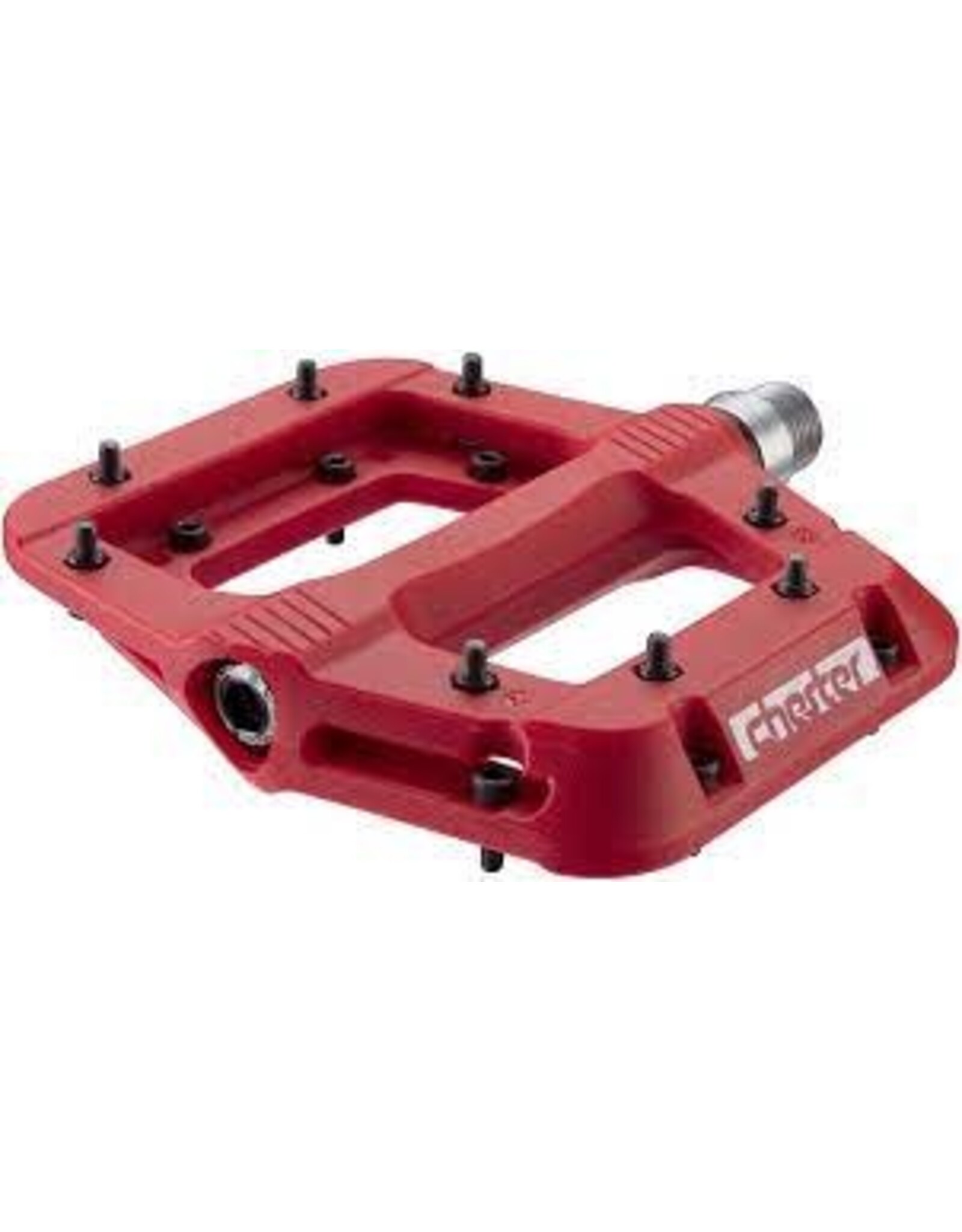 RaceFace RaceFace Chester Pedals - Platform, Composite, 9/16", Red
