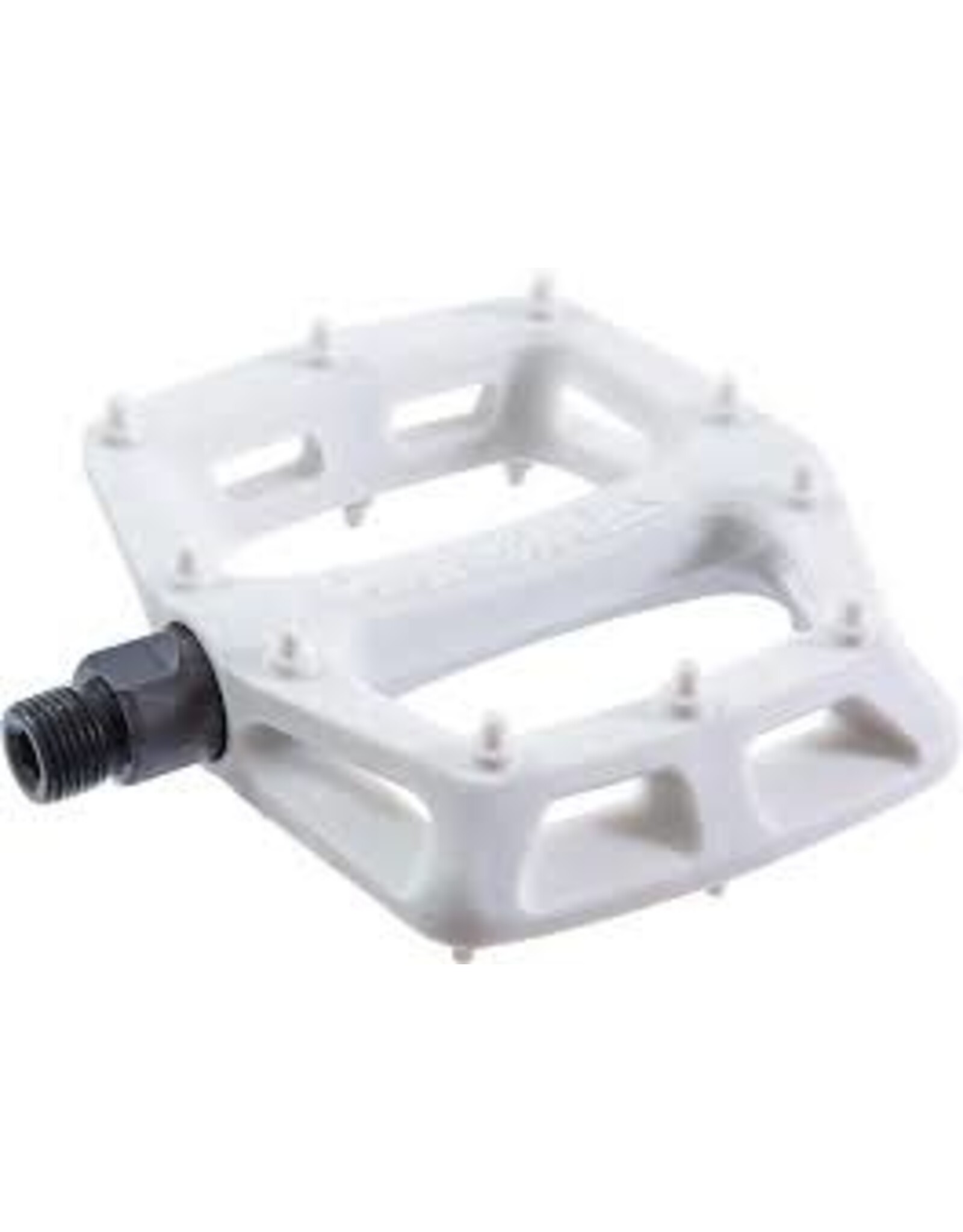 DMR DMR V6 Pedals - Platform, Plastic, 9/16", White