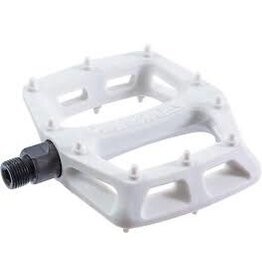 DMR DMR V6 Pedals - Platform, Plastic, 9/16", White