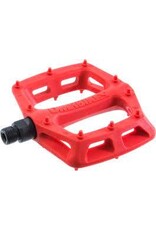 DMR DMR V6 Pedals - Platform, Plastic, 9/16", Red