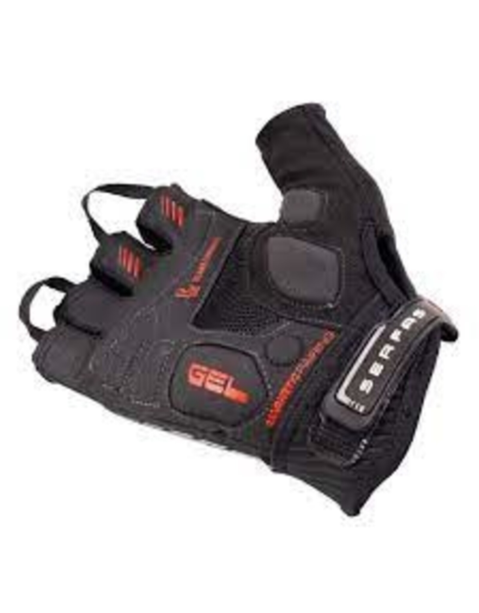 Serfas Glove Men'S Short Finger Rx Black Large