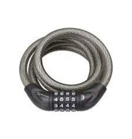 Serfas Lock 5Ft X 20 mm Cable Combo Lock