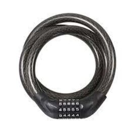 Serfas Lock 5Ft X 12 Mm Braided Cable Combo - No Bracket