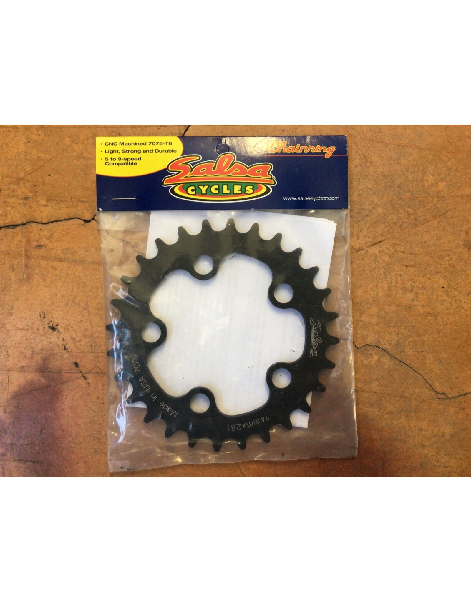 Salsa Salsa 28t 74mm 5 bolt inner chainring