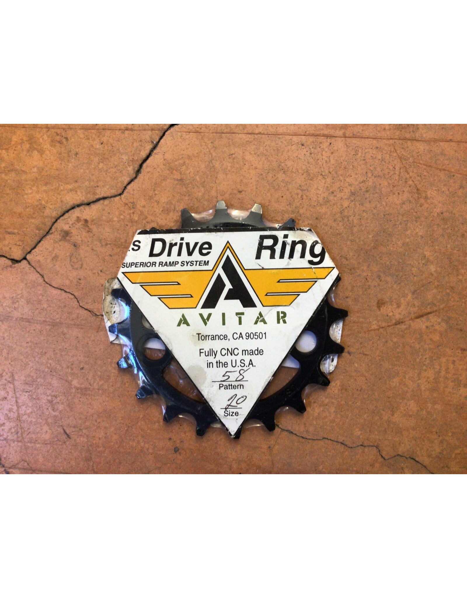 Avitar Avitar 20t Drive Ring 5 bolt 58mm aluminum