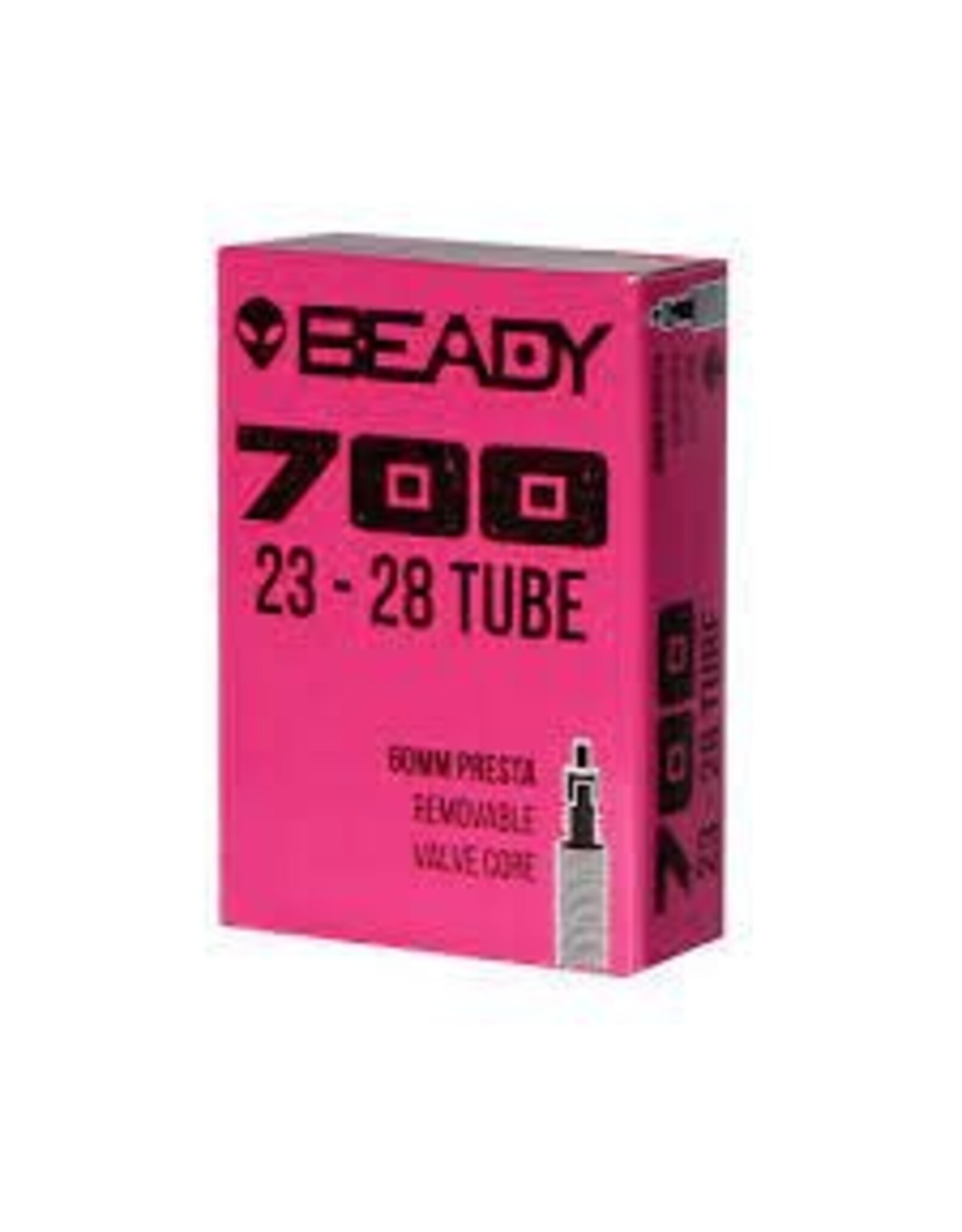 Beady Butyl Tube, 700x23-28c PV 60mm