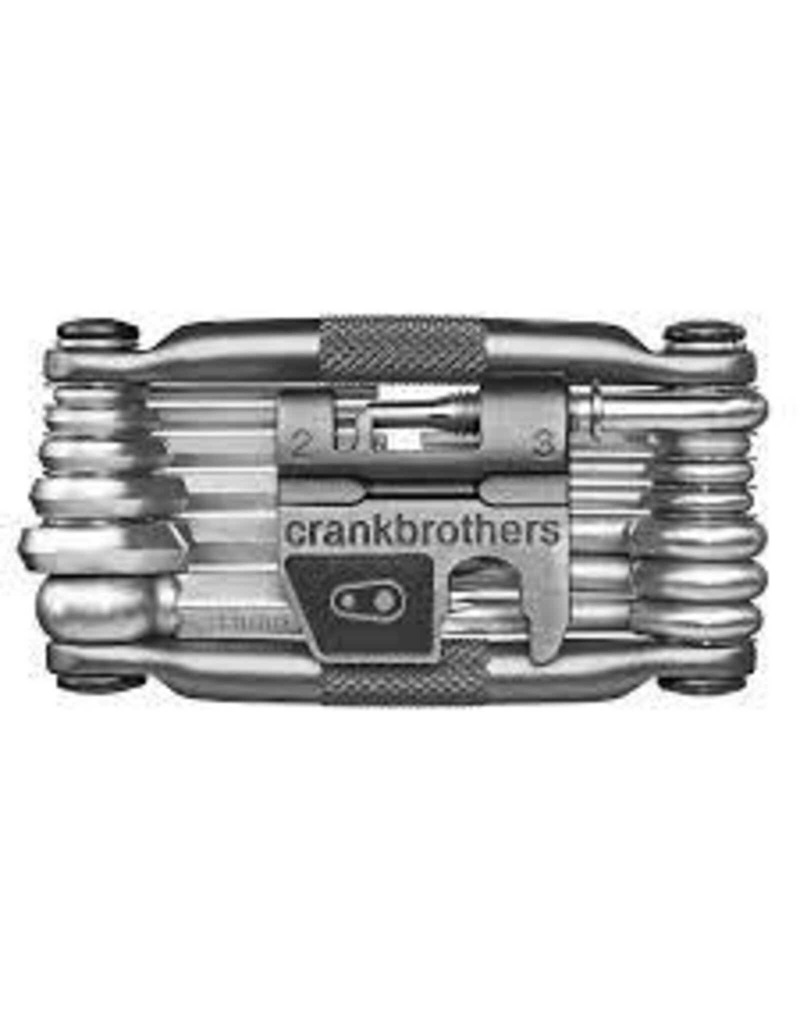 Crank Brothers Multi-19 Mini Tool with Flask, Nickel