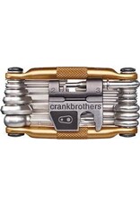 Crank Brothers Multi-19 Mini Tool with Flask, Gold