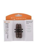 SERFAS Serfas Brake Pad Rim 1 Pair 1.55 Shimano Carbon Cartridge Style Brake Pads