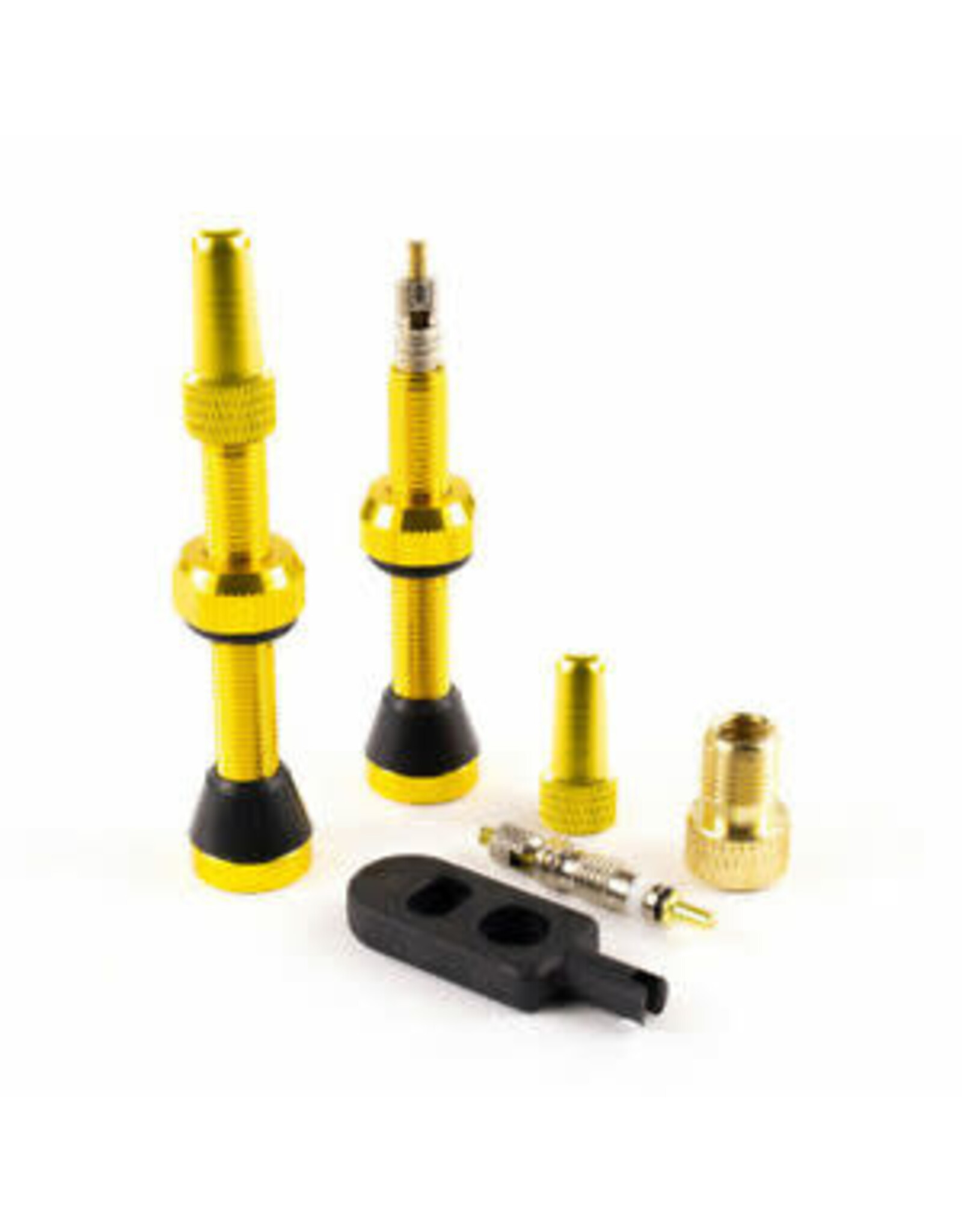 SERFAS Serfas Tubeless Valves- pair  44 mm Yellow