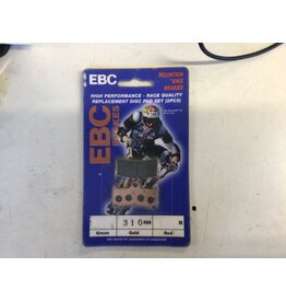 EBC Brake Pads EBC Pads for Shimano XTR hydraulic caliper -gold