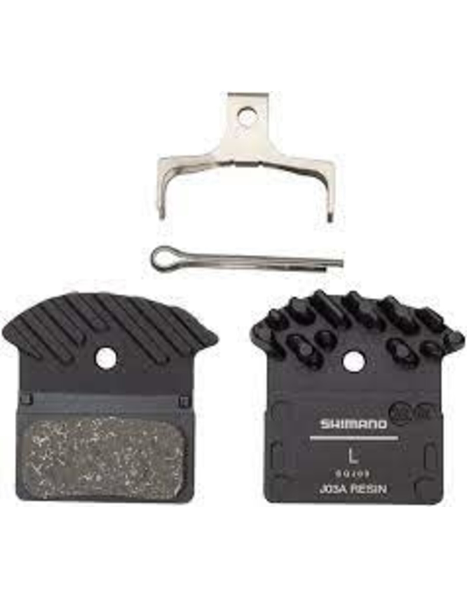 Shimano Shimano J03A Resin Disc Brake Pad - Resin Finned Fits XTR BR-M9000 XT BR-M8100/BR-M8000 SLX BR-M7100 Deore BR-M6000 and BR-RS785