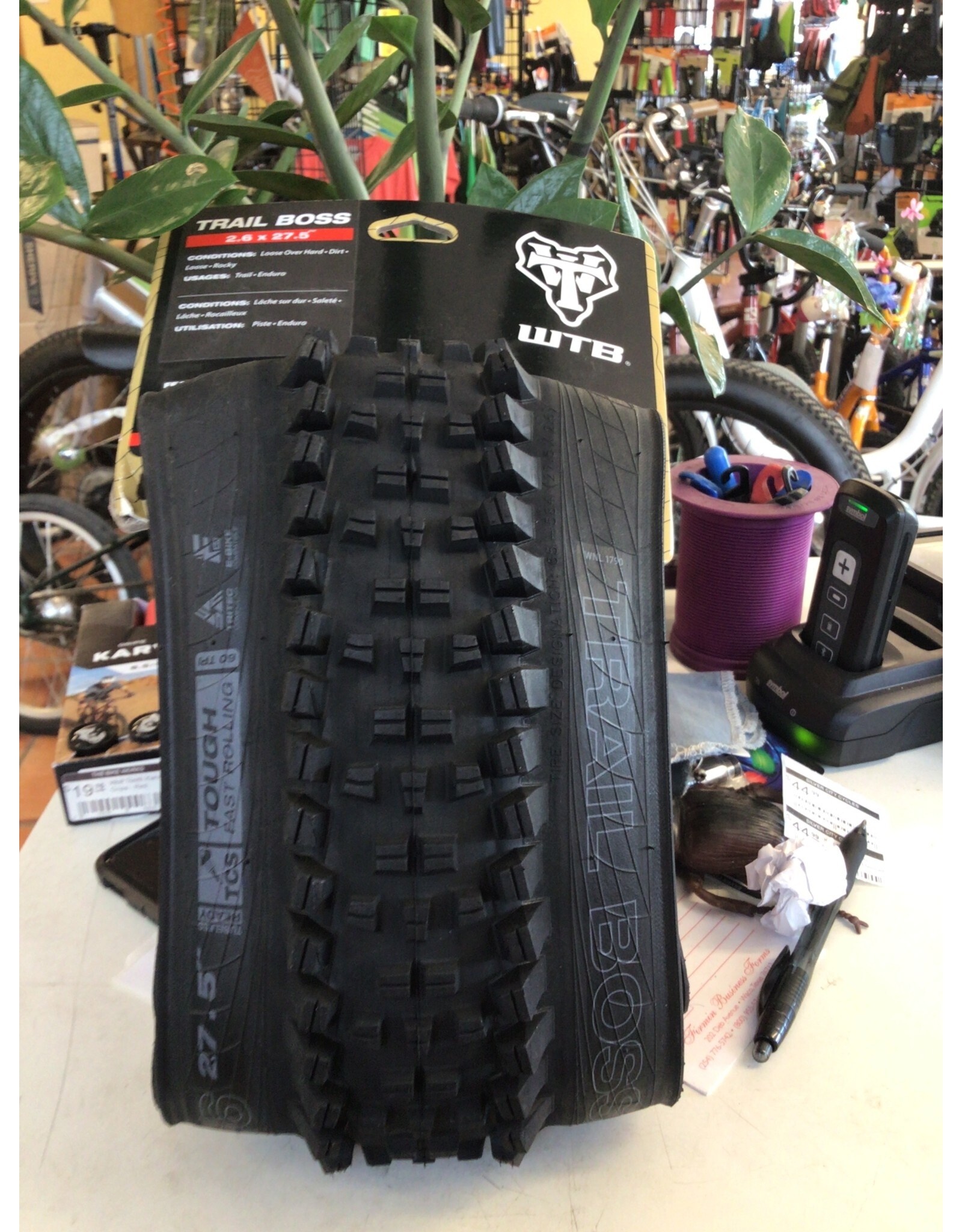 WTB WTB Trail Boss Tire TCS Tough/Fast Rolling TriTec E25, 27.5x2.6