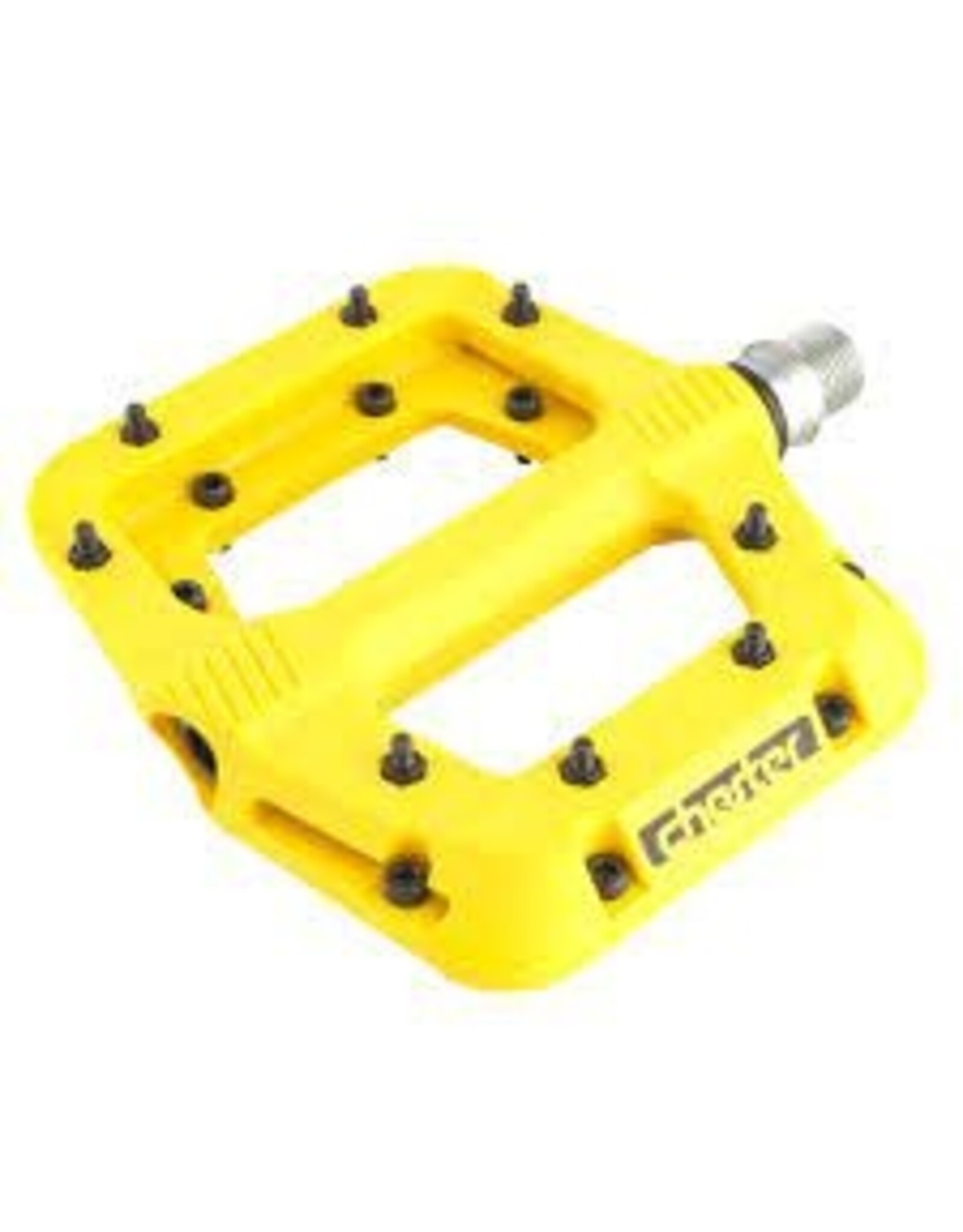 RaceFace RaceFace Chester Pedals - Platform Composite 9/16Yellow Replaceable Pins