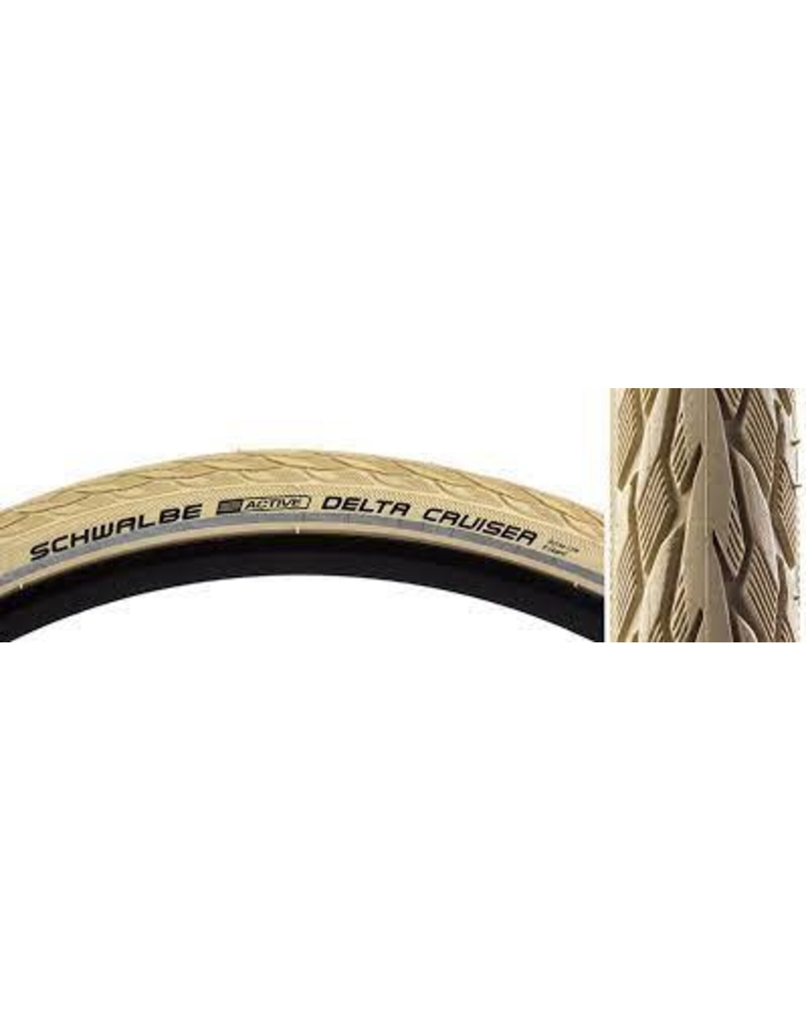 Schwalbe 700x35 Schwalbe Delta Cruiser RLXCREAMWIRE