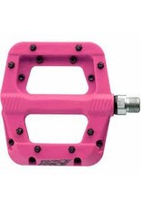 RaceFace RaceFace Chester Pedals - Platform, Composite, 9/16",Magenta, Replaceable Pins