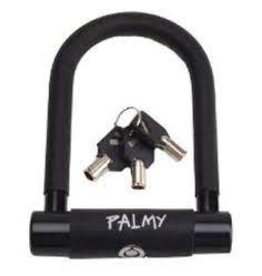 Palmy Palmy Alloy Mini U-Lock, 3" x 5" - Black