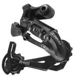 S-Ride S-Ride M200 8sp Rear Derailleur, Long Cage - Black  NLS