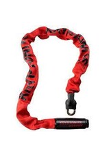 Kryptonite Krypto Keeper 785 Integrated Chain Lock: 2.8' (85cm) Red