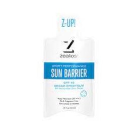 Zealios Zealios Sun Barrier SPF 45 Sunscreen - 10ml Pocket Packet each