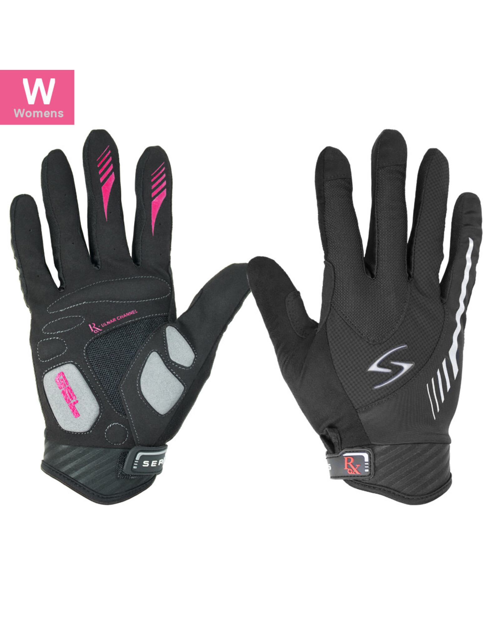 Serfas Glove *Women'S Full Finger Rx Black X-Small
