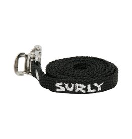 Surly Surly Junk Strap 120cm Rack Strap: Black with Stainless Buckle~ 6-Pack