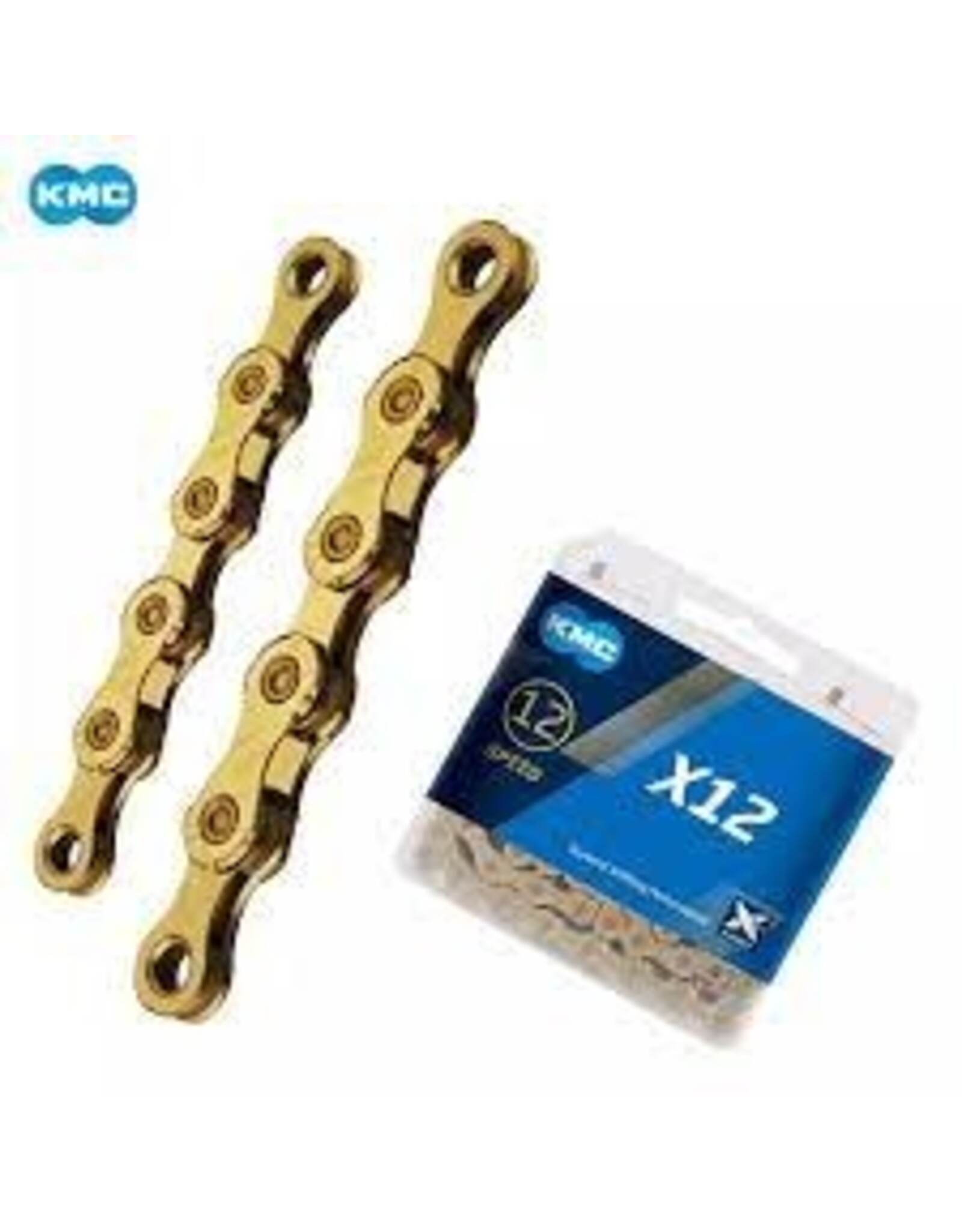 KMC KMC X12 Chain - 12-Speed 126 Links Gold