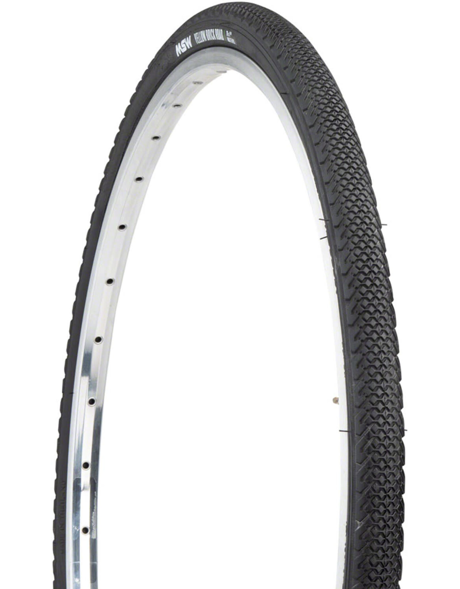 MSW MSW Yellow Brick Road Tire - 26 x 1 3/8 Wirebead Black 33tpi
