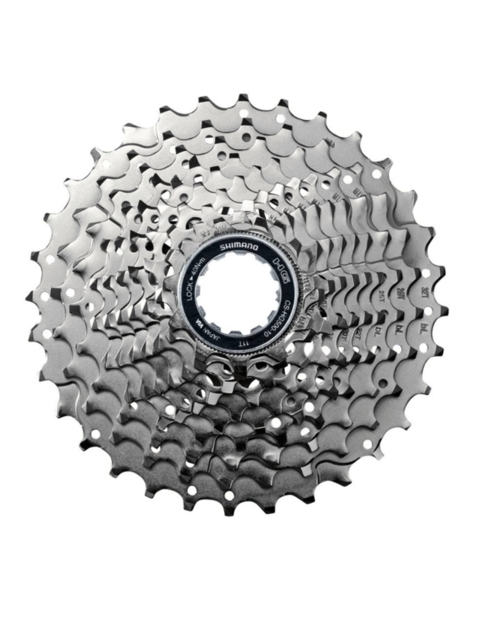 Shimano CASSETTE SPROCKET, CS-HG500-10, 10-SPD, 11-34