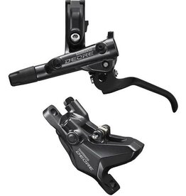 Shimano Shimano Deore BL-M6100/BR-M6100 Disc Brake and Lever - Front Hydraulic Resin Pads Gray