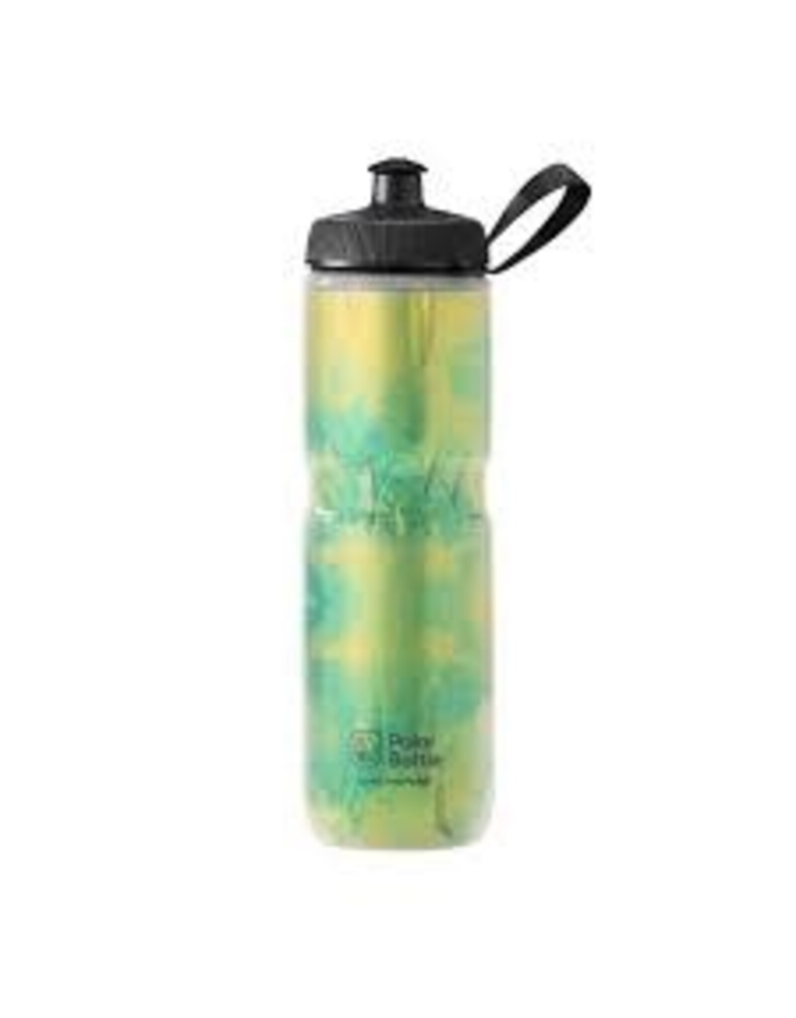 Polar Bottles Polar Bottles Sport Insulated Fly Dye Water Bottle - 24oz, Lemon Lime