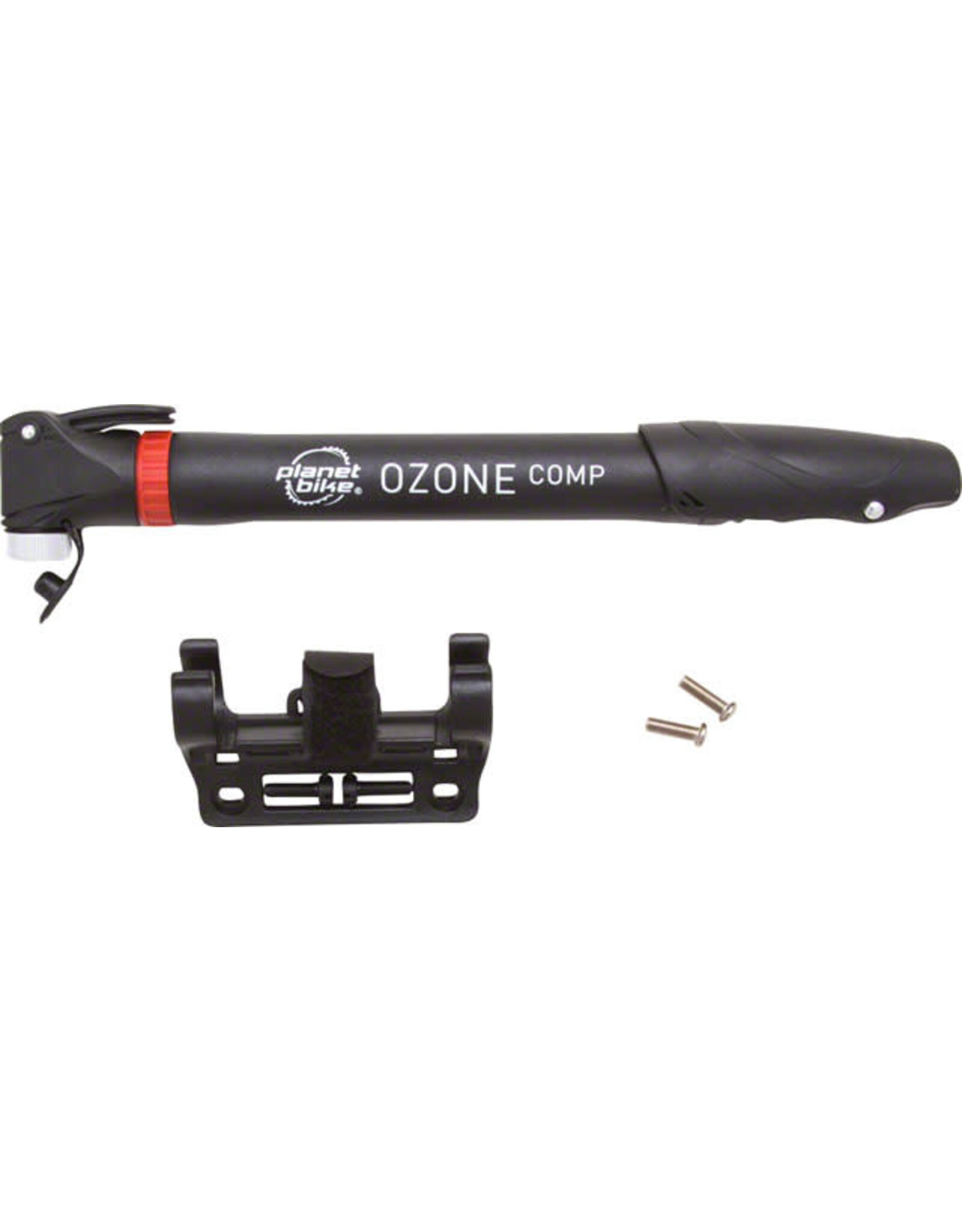Planet Bike Planet Bike Ozone ATB Comp Frame Pump: Presta/Schrader, Black