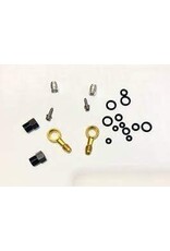 Jagwire Jagwire Pro Quick-Fit Adapters for Hydraulic Hose - Fits SRAM RED eTap HRD and S900 Aero HRD