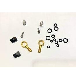 Jagwire Jagwire Pro Quick-Fit Adapters for Hydraulic Hose - Fits SRAM RED eTap HRD and S900 Aero HRD