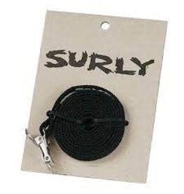 Surly Surly Junk Strap 120cm Rack Strap: Black with Stainless Buckle~ Each