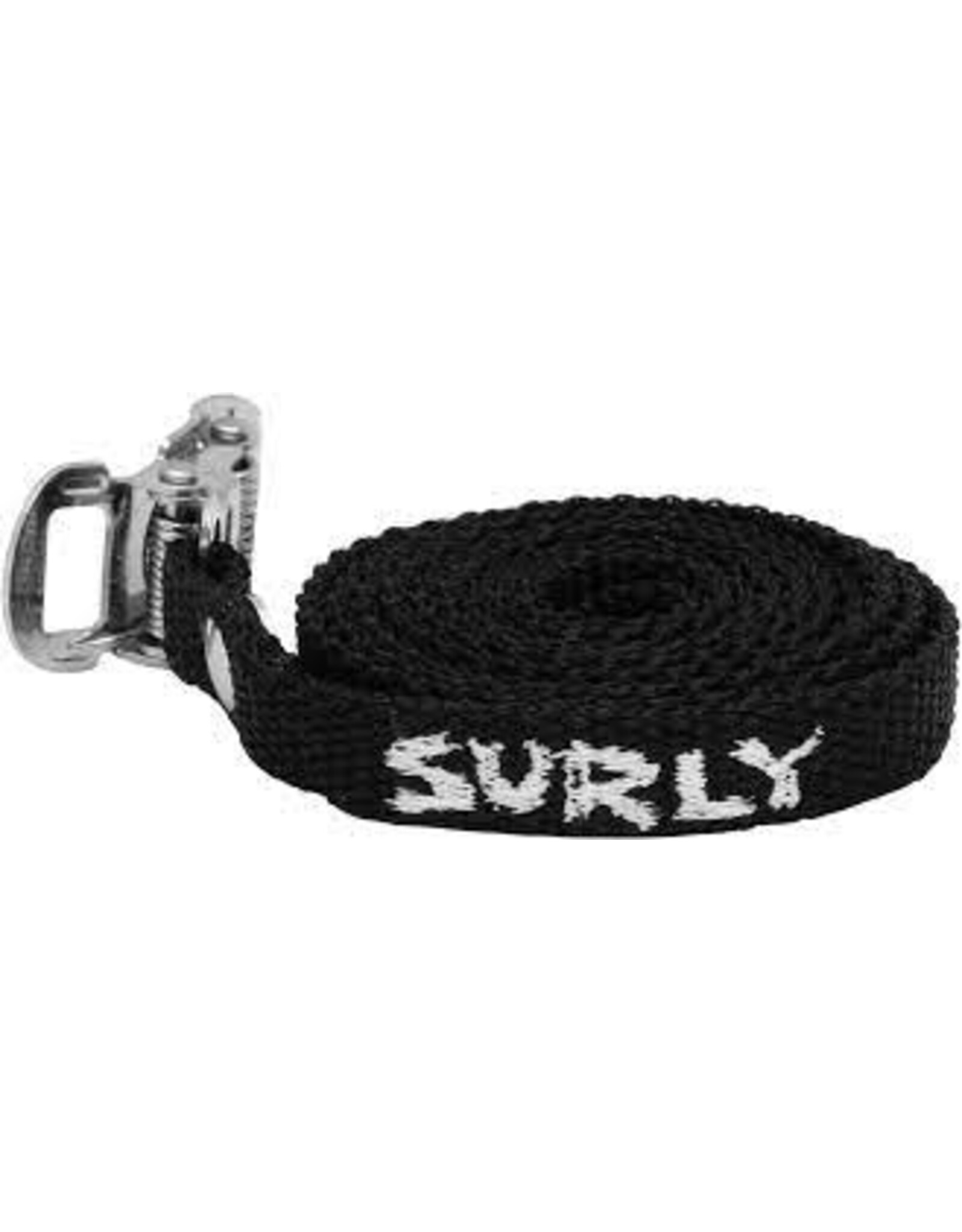 Surly Surly Junk Strap 120cm Rack Strap: Black with Stainless Buckle~ Each