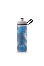Polar Bottles Polar Bottles Sport Insulated Contender Water Bottle - 20oz, Blue/Silver