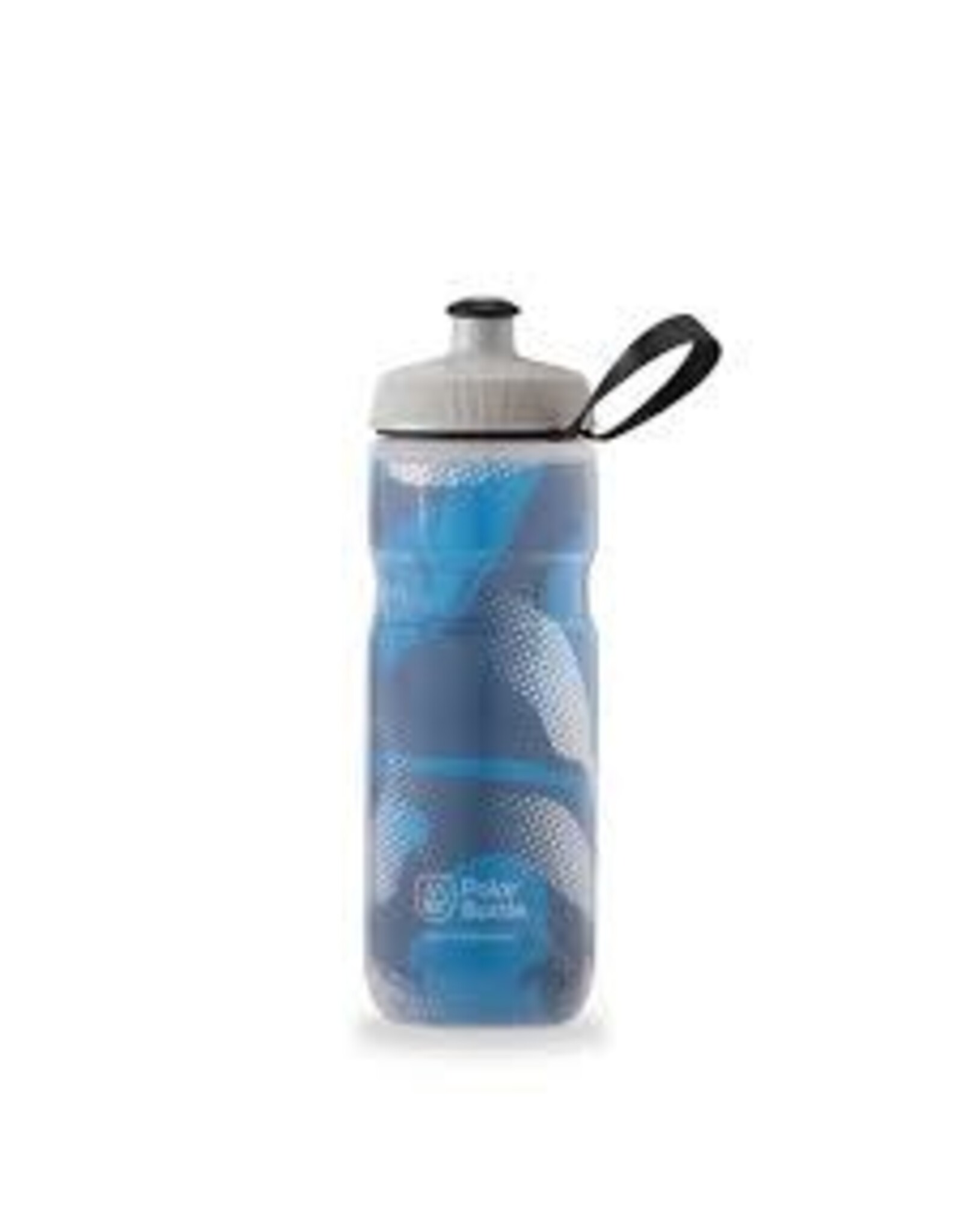 Polar Bottles Polar Bottles Sport Insulated Contender Water Bottle - 20oz, Blue/Silver