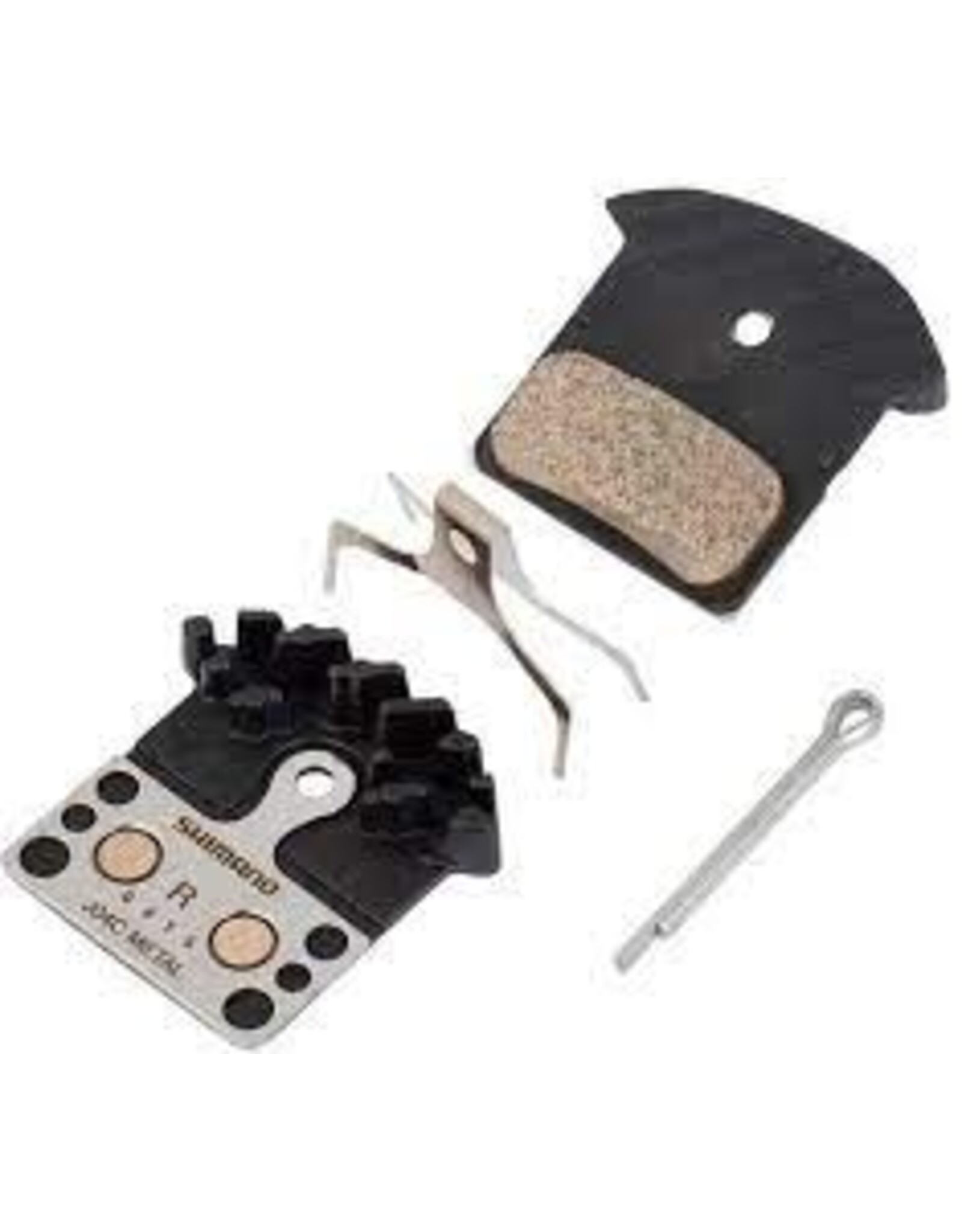 Shimano J04C Disc Brake Pad METAL & Spring (W/Fin)