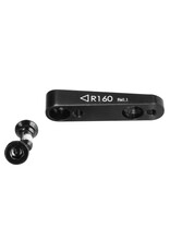 Tektro Tektro Disc Brake Adaptor - Rear Flat Mount, Compatible with 160mm Rotor