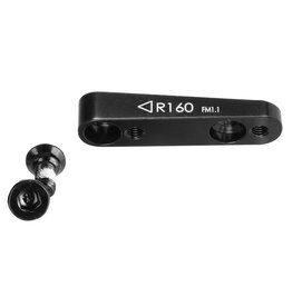 Tektro Tektro Disc Brake Adaptor - Rear Flat Mount, Compatible with 160mm Rotor