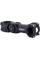 Kalloy Kalloy 820 Stem - 110mm, 25.4 Clamp, Adjustable, 1 1/8", Aluminum, Black