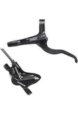Shimano Shimano BR-MT420 Disc Brake and BL-MT401 Lever - Front, Hydraulic, 4-Piston, Post Mount, Black